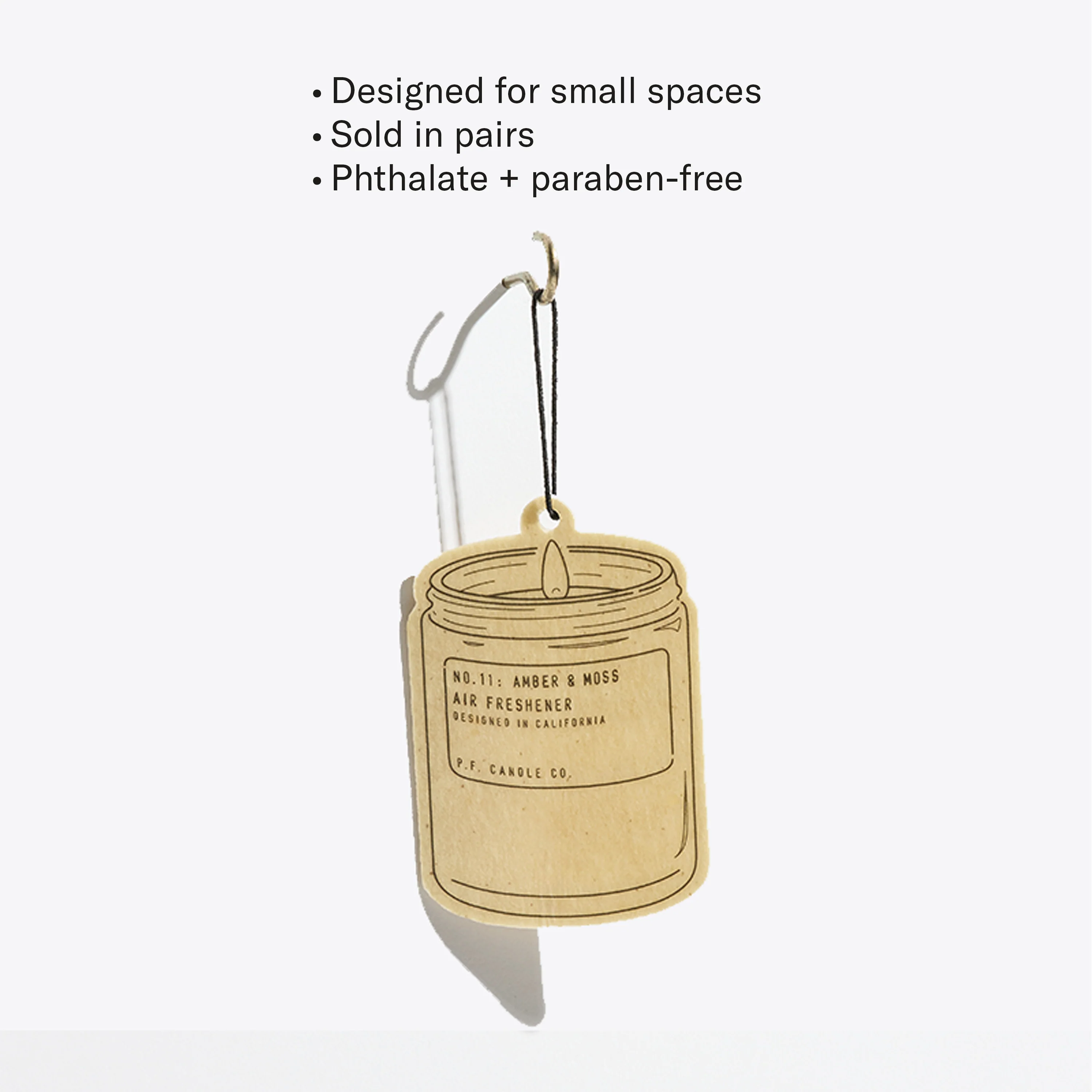 Amber & Moss – Air Freshener 2-Pack - Image 3