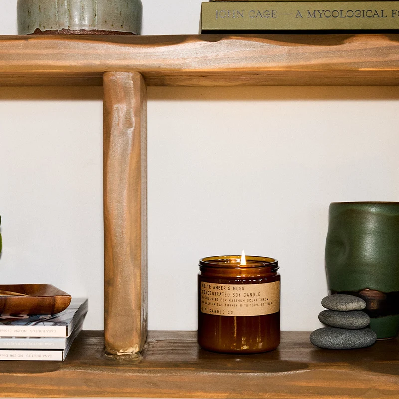 Amber & Moss – Large Concentrated Candle - Image 4