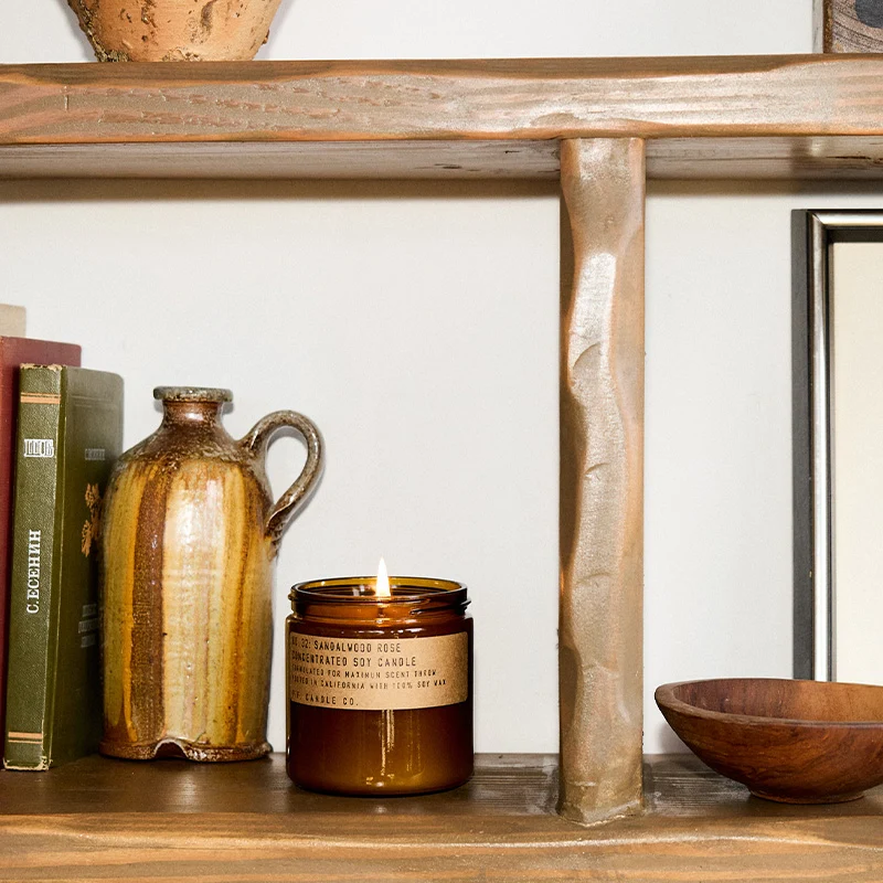 Sandalwood Rose – Large Concentrated Candle - Image 4