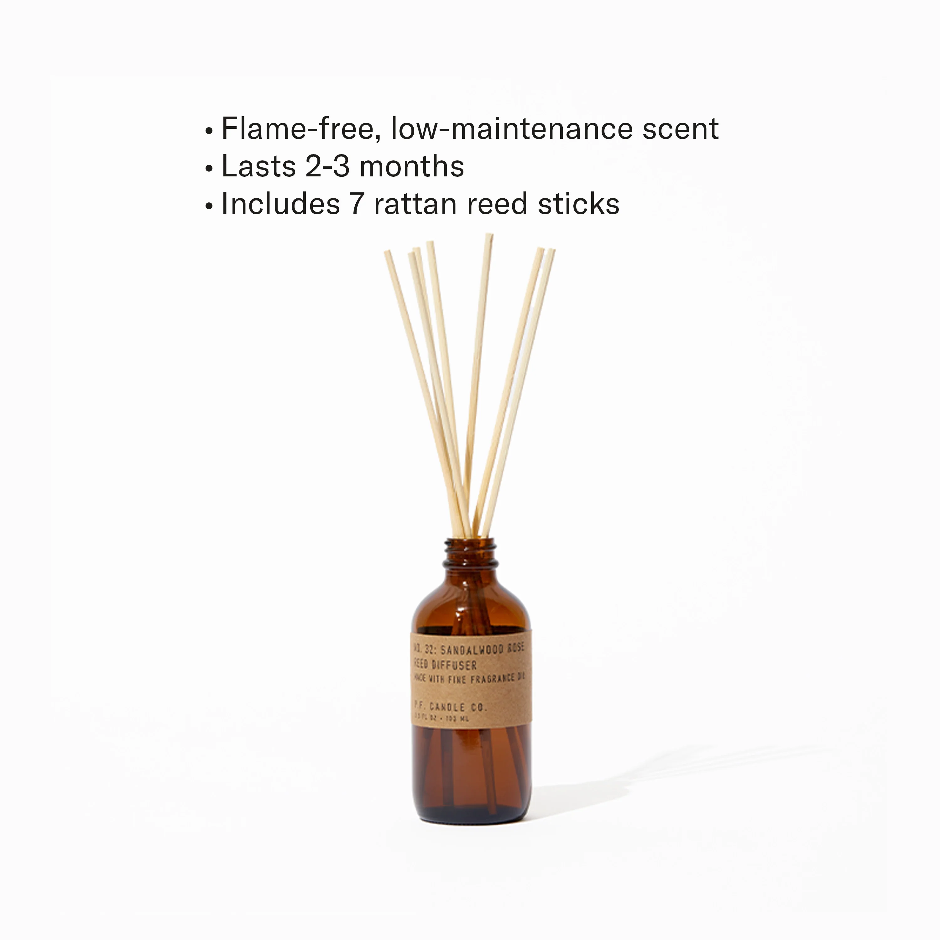 Sandalwood Rose – Reed Diffuser - Image 3