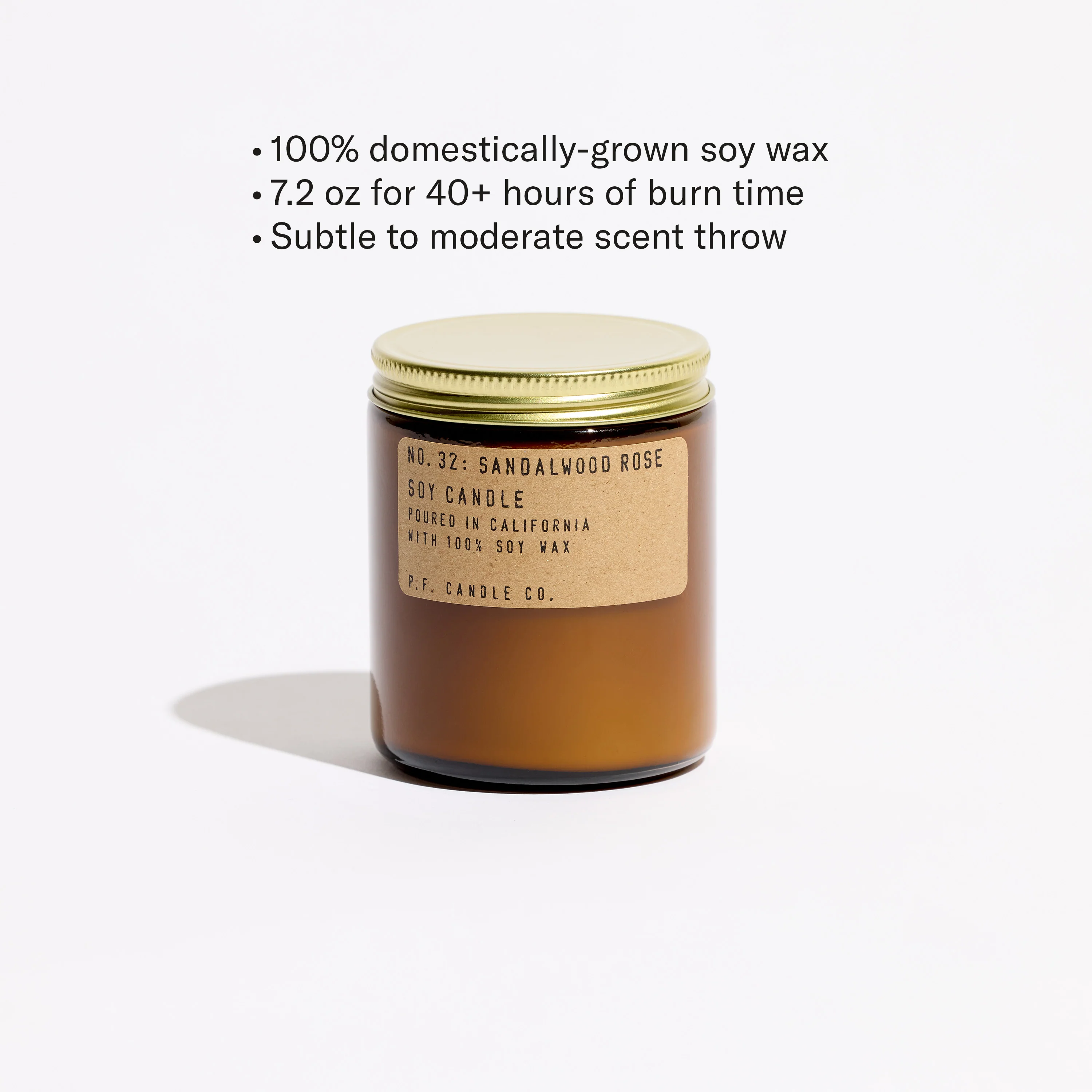 Sandalwood Rose – Standard Candle - Image 3