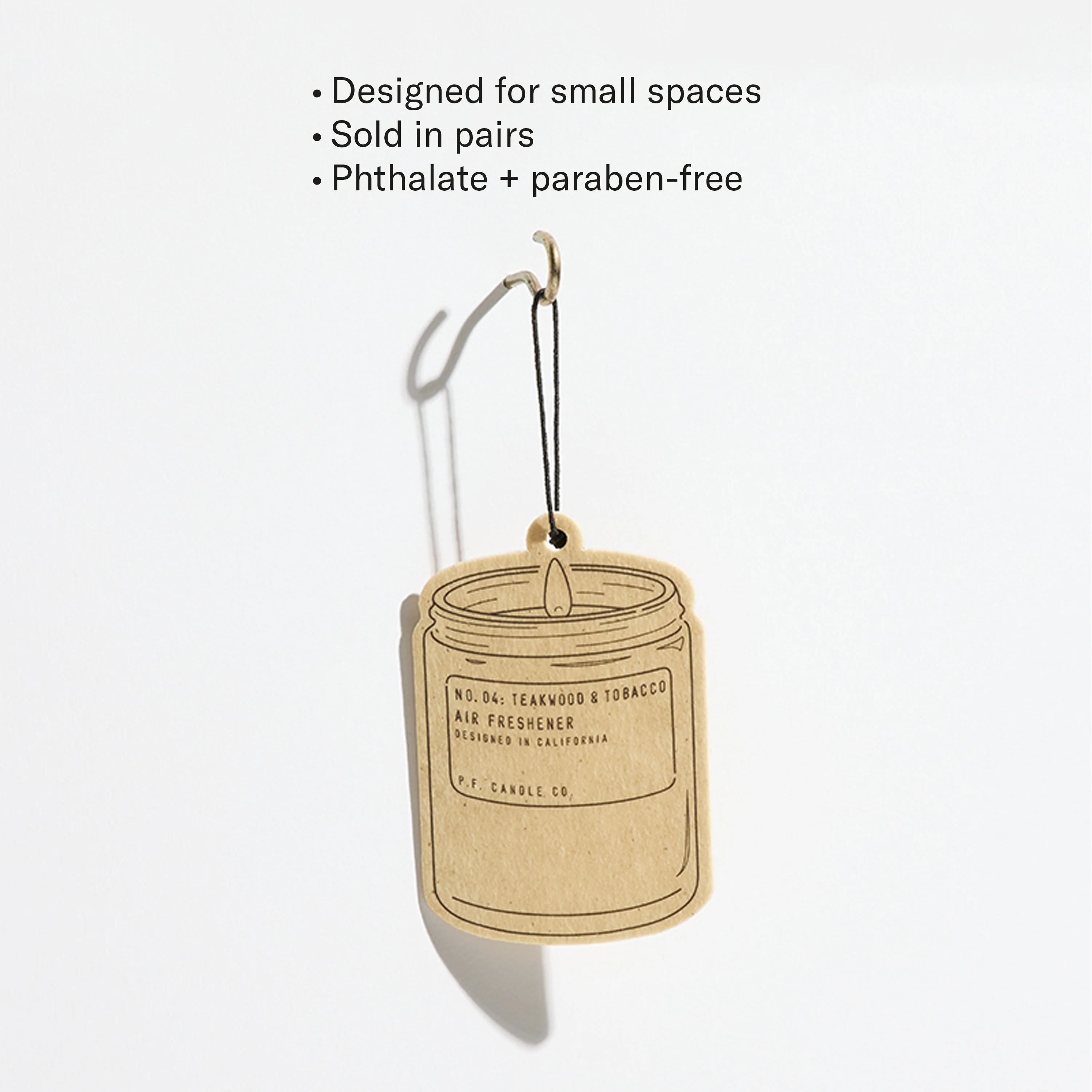 Teakwood & Tobacco – Air Freshener 2-Pack - Image 3