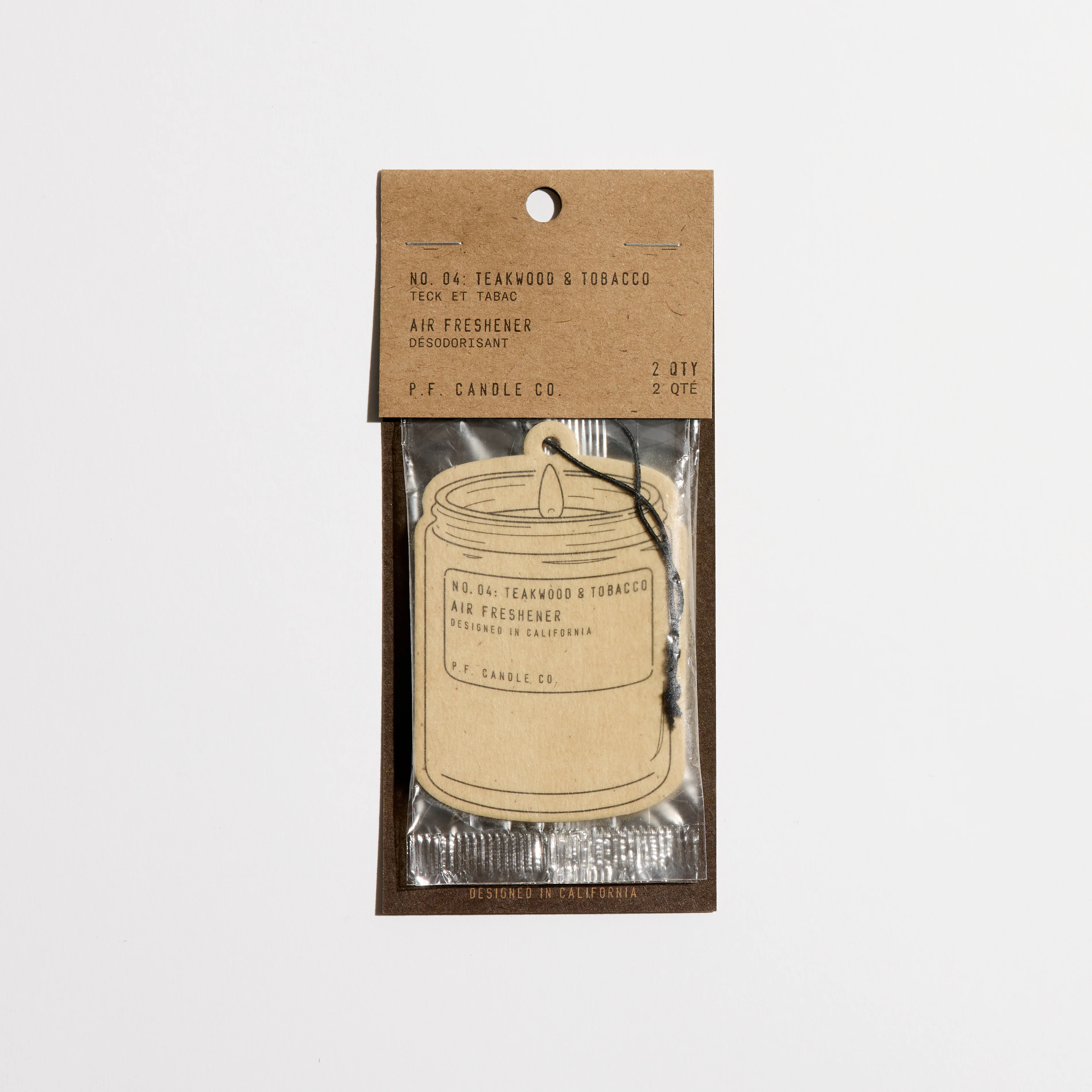 Teakwood & Tobacco – Air Freshener 2-Pack - Image 4