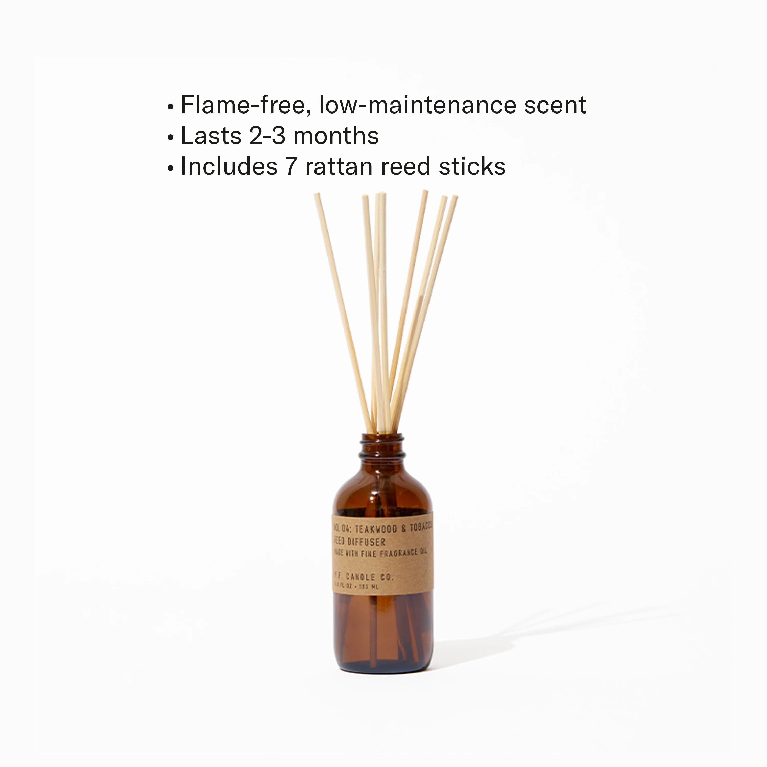 Teakwood & Tobacco – Reed Diffuser - Image 3