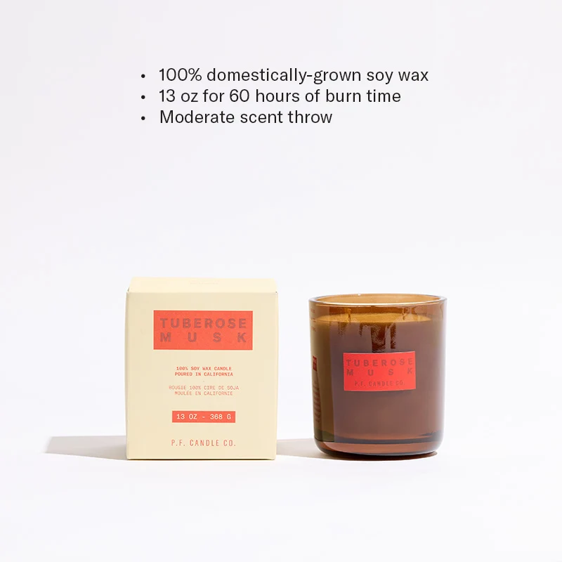 Tuberose Musk – HI-FI Candle - Image 3